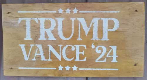 Trump Vance 7"x14"