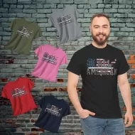 All American Patriotic Tee Shirt