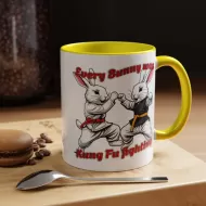 Every Bunny Was Kung Fu Fighting Mug