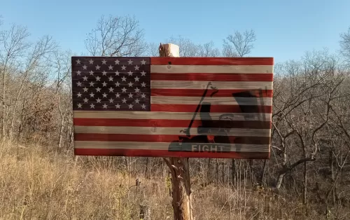Trump Fight [2] 21"x11"
